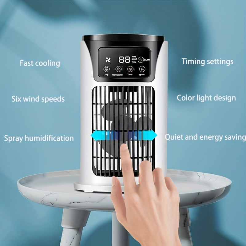 Portable Air Conditioner and Humidifier - USB Powered, Indoor Outdoor Use, view 4
