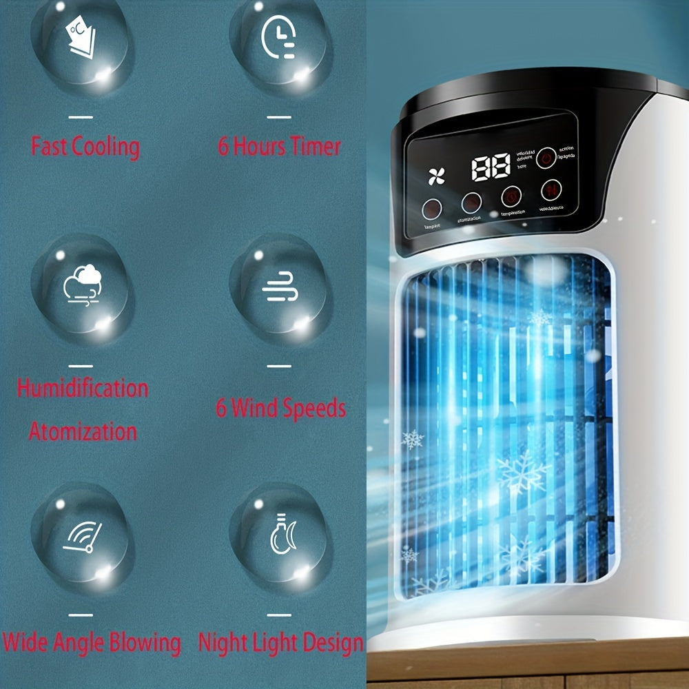 Portable Air Conditioner and Humidifier - USB Powered, Indoor Outdoor Use, view 9