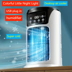 Portable Air Conditioner and Humidifier - USB Powered, Indoor Outdoor Use
