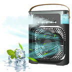 3-in-1 Portable Air Cooler with Humidifier and LED Night Lights - 600ml USB, view 11