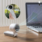 Hand Folding High-Speed Turbine Fan - 5 Speed, Usb-C Rechargeable, view 12