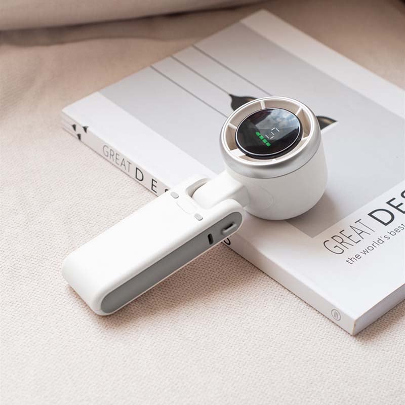 Hand Folding High-Speed Turbine Fan - 5 Speed, Usb-C Rechargeable, view 14