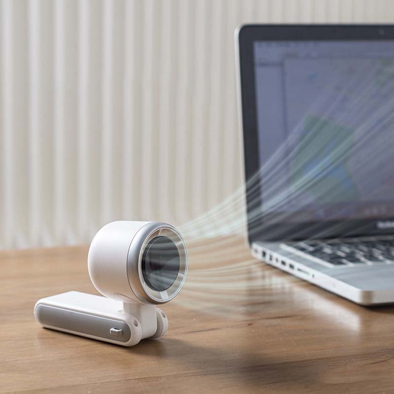 Hand Folding High-Speed Turbine Fan - 5 Speed, Usb-C Rechargeable, view 17