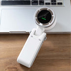 Hand Folding High-Speed Turbine Fan - 5 Speed, Usb-C Rechargeable, view 3