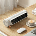 Desktop Mini Silent Refrigerated Electric Fan - Quiet, 3 Speeds, Battery Powered, view 3