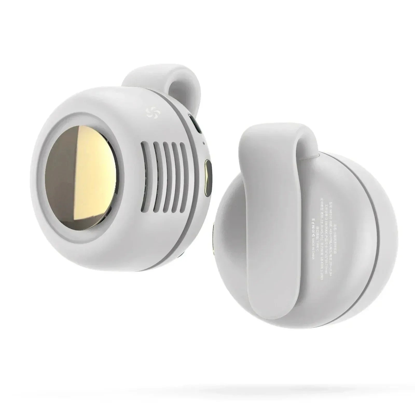 Leafless Mini Fan for Outdoor, USB Rechargeable, 3 Speeds, 90g, view 8