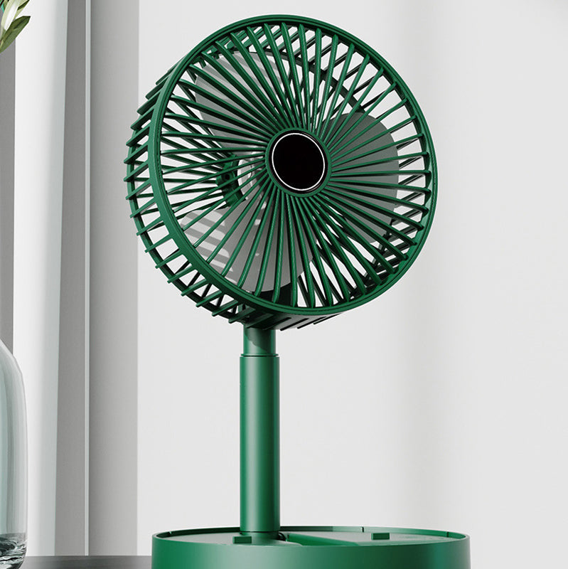 Telescopic Folding Fan - USB Rechargeable, Aluminium Alloy, 2000mAh Battery, view 12