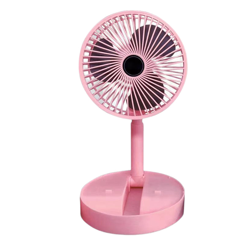 Telescopic Folding Fan - USB Rechargeable, Aluminium Alloy, 2000mAh Battery, view 16