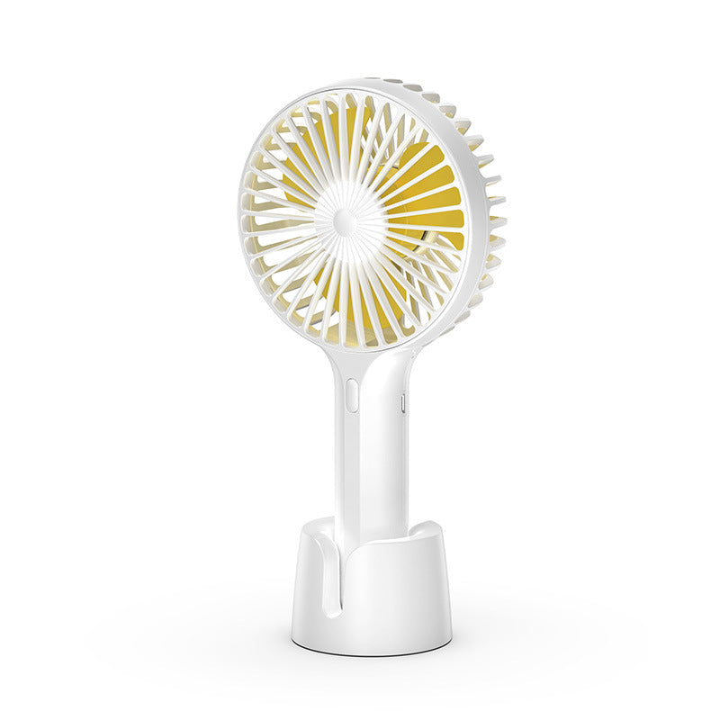Portable Rechargeable Fan - USB Charging, Lightweight Travel Design, view 3