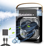 Portable HydroCool Fan for Outdoor and Travel - 600ml Water, USB Powered, view 4