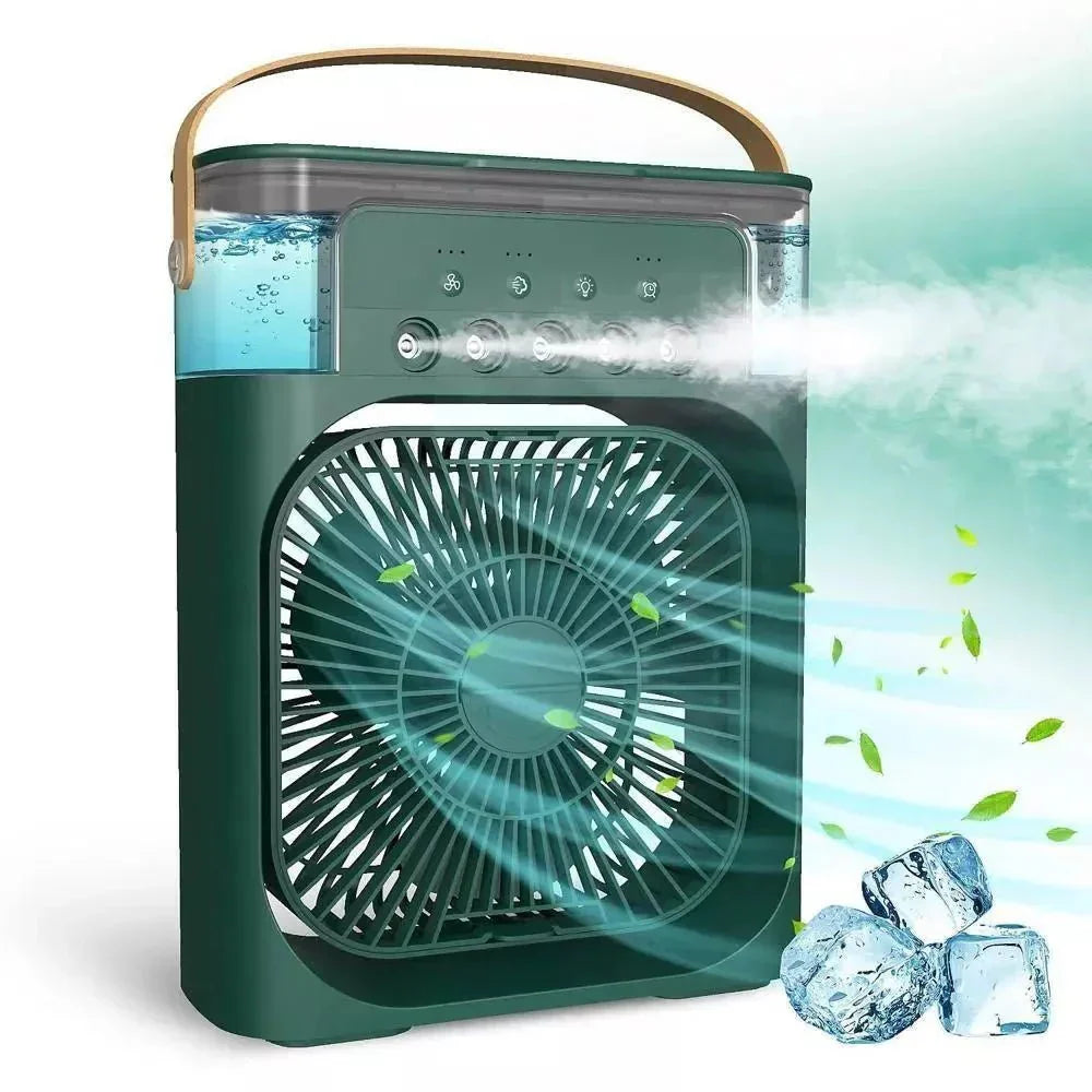 Portable HydroCool Fan for Outdoor and Travel - 600ml Water, USB Powered, view 5