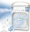 Portable HydroCool Fan for Outdoor and Travel - 600ml Water, USB Powered