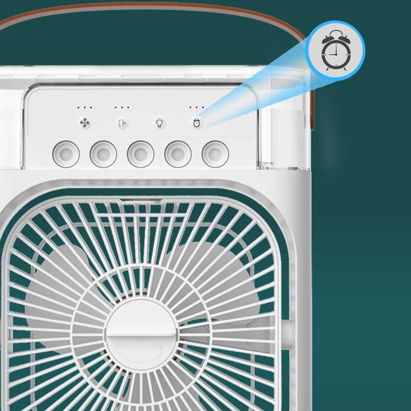 Spray Cooling Fan with Water Can - 600ml Tank, USB Powered, for Home or Travel, view 11