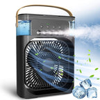 Spray Cooling Fan with Water Can - 600ml Tank, USB Powered, for Home or Travel, view 5