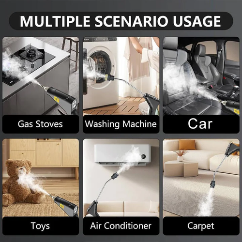 2500W High Pressure Steam Cleaner for Home and Car - Chemical-Free, view 2
