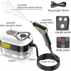 2500W High Pressure Steam Cleaner for Home and Car - Chemical-Free, view 7