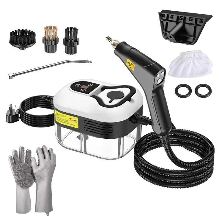 2500W High Pressure Steam Cleaner for Home and Car - Chemical-Free