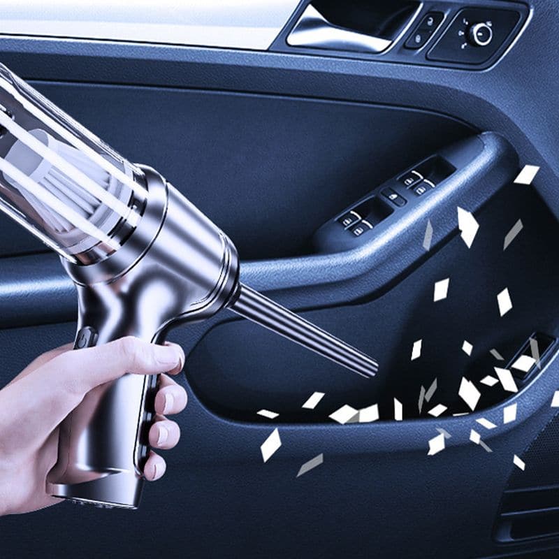 Cordless Car Vacuum Cleaner - 120W, USB Charging, Lightweight 290g, view 10