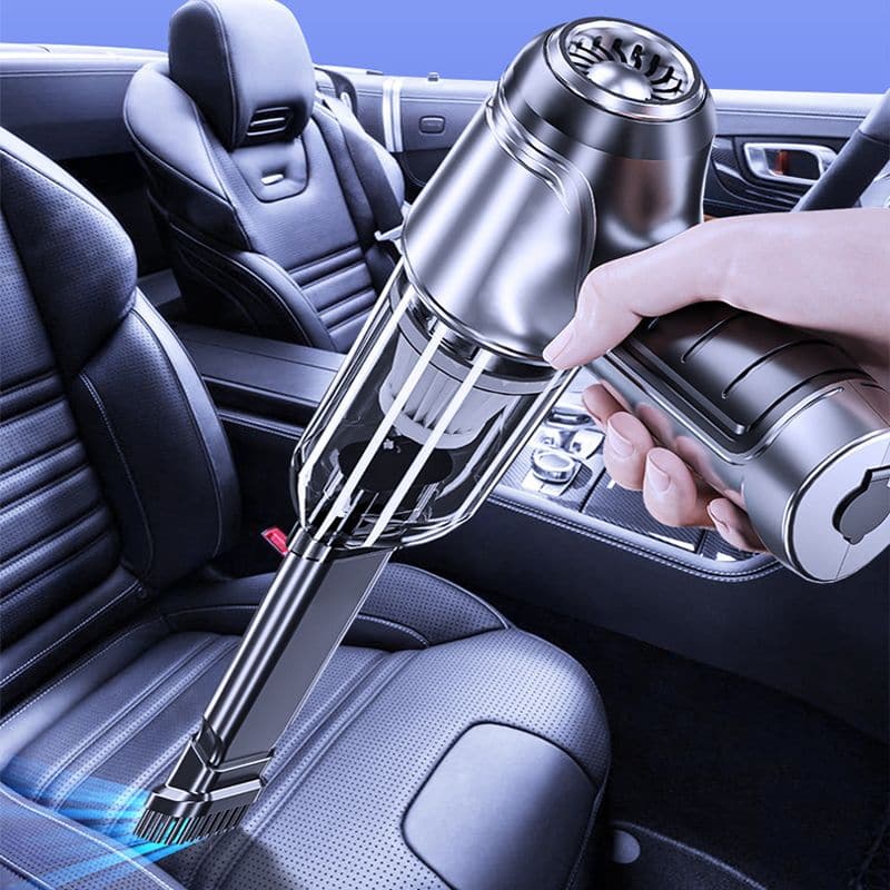 Cordless Car Vacuum Cleaner - 120W, USB Charging, Lightweight 290g, view 3