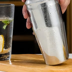 Stainless Steel Cocktail Shaker Set for Home Bar - 10-Piece, view 3