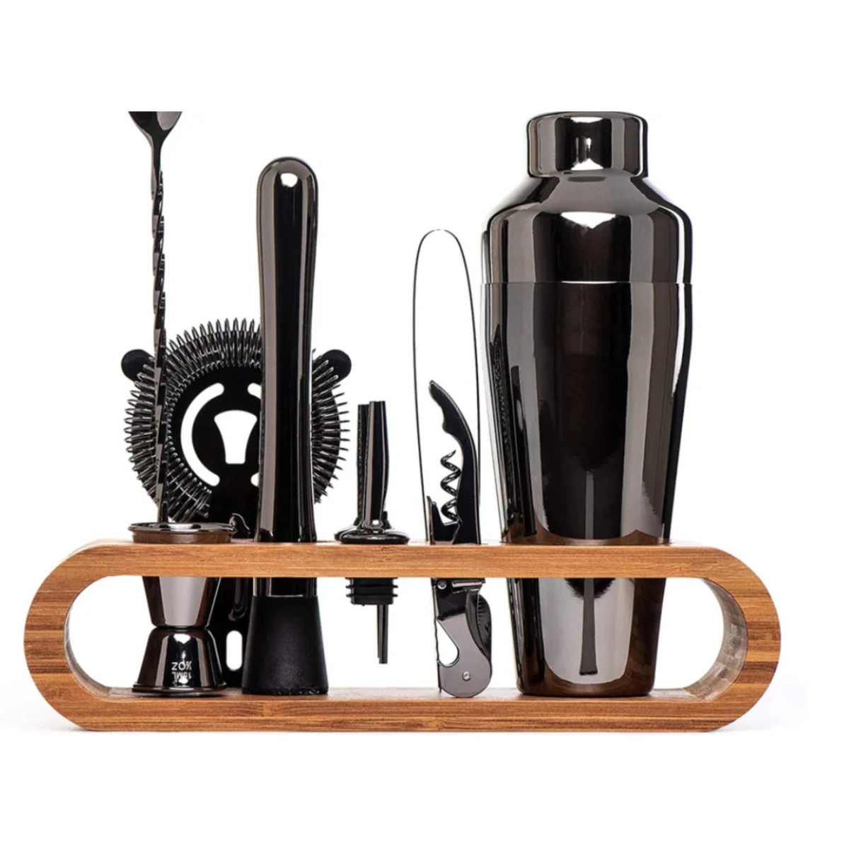 Stainless Steel Cocktail Shaker Set for Home Bar - 10-Piece, view 7
