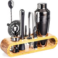 Stainless Steel Cocktail Shaker Set for Home Bar - 10-Piece