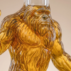 Whiskey Decanter Bigfoot Glass Bottle - 750 ml, Premium Glass, 13 cm Tall, view 4