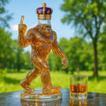 Bigfoot Whiskey Decanter Bottle - Quirky Design for Home Bar or Collectors