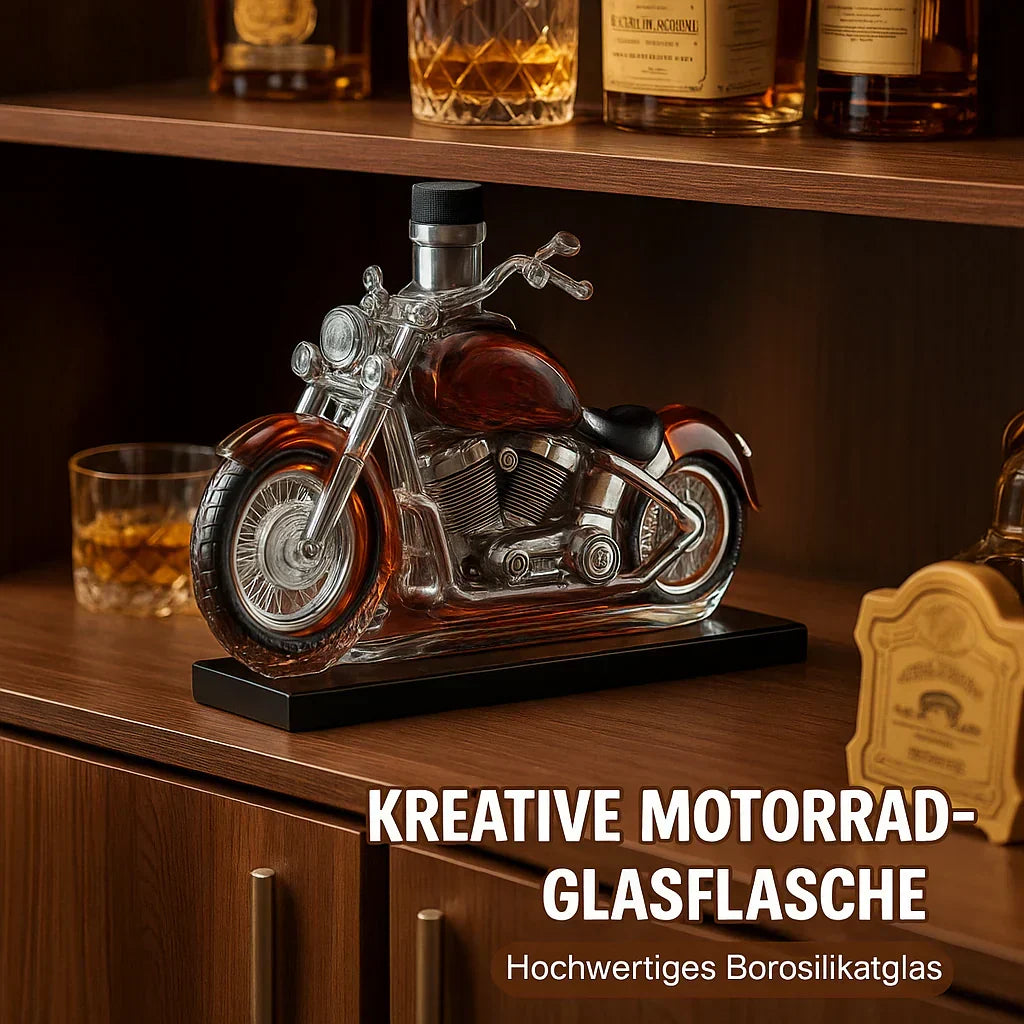 Limited Edition Harley Whisky Bottle - 700 ml, Durable Glass, Collectible, view 6