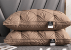 Goose Down Pillow for Restful Sleep - Standard Size, Hypoallergenic, view 3
