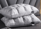 Goose Down Pillow for Restful Sleep - Standard Size, Hypoallergenic, view 4