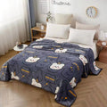 Ladies Cozy Day Bedspread with Cute Cloud Design for Home, view 10