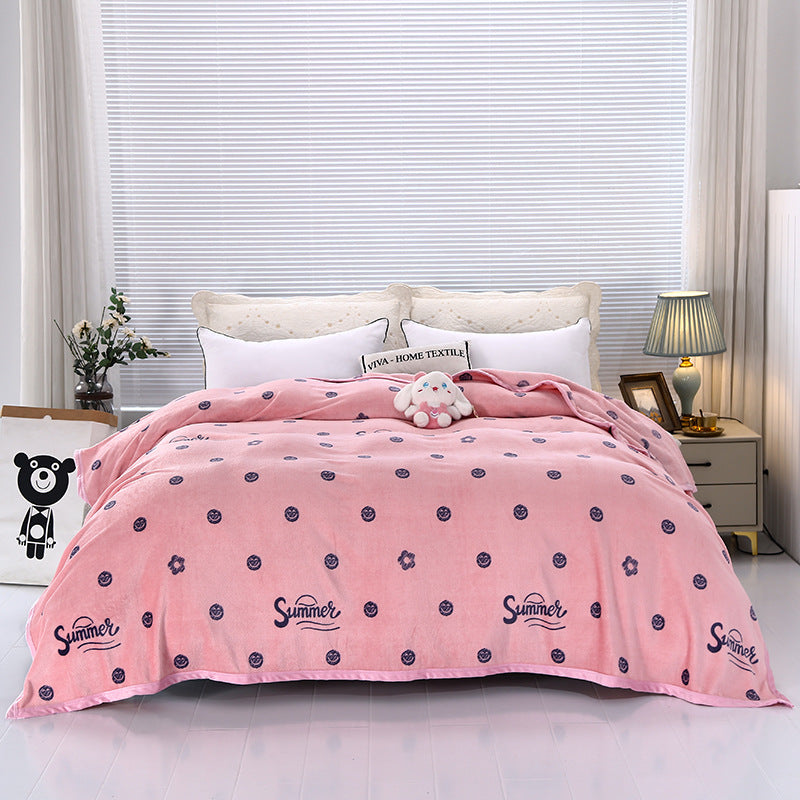 Ladies Cozy Day Bedspread with Cute Cloud Design for Home, view 18