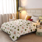 Ladies Cozy Day Bedspread with Cute Cloud Design for Home, view 2