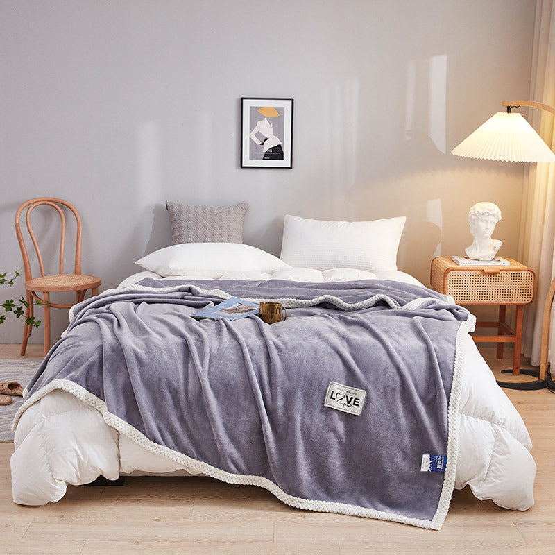 Ladies Cozy Day Bedspread with Cute Cloud Design for Home, view 3