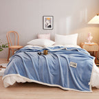Ladies Cozy Day Bedspread with Cute Cloud Design for Home, view 4