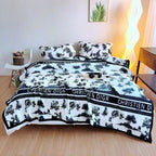 Ladies Cozy Day Bedspread with Cute Cloud Design for Home, view 8