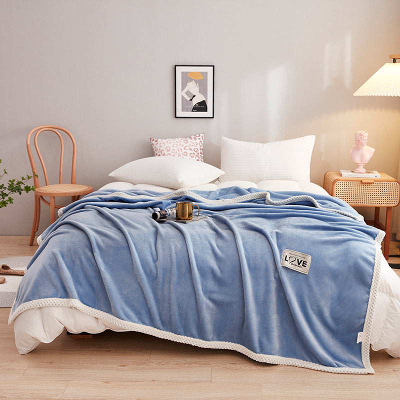 Ladies Cozy Day Bedspread with Cute Cloud Design for Home