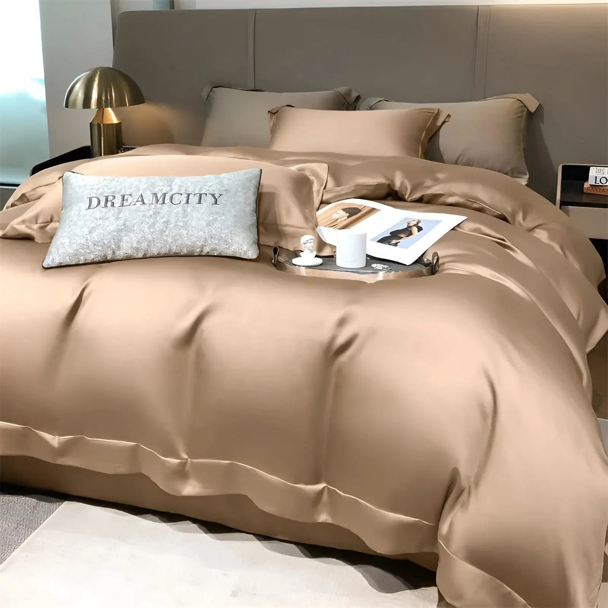 Luxury Bamboo Bed Set - 100% Organic, Thermoregulating, Machine Washable, view 11