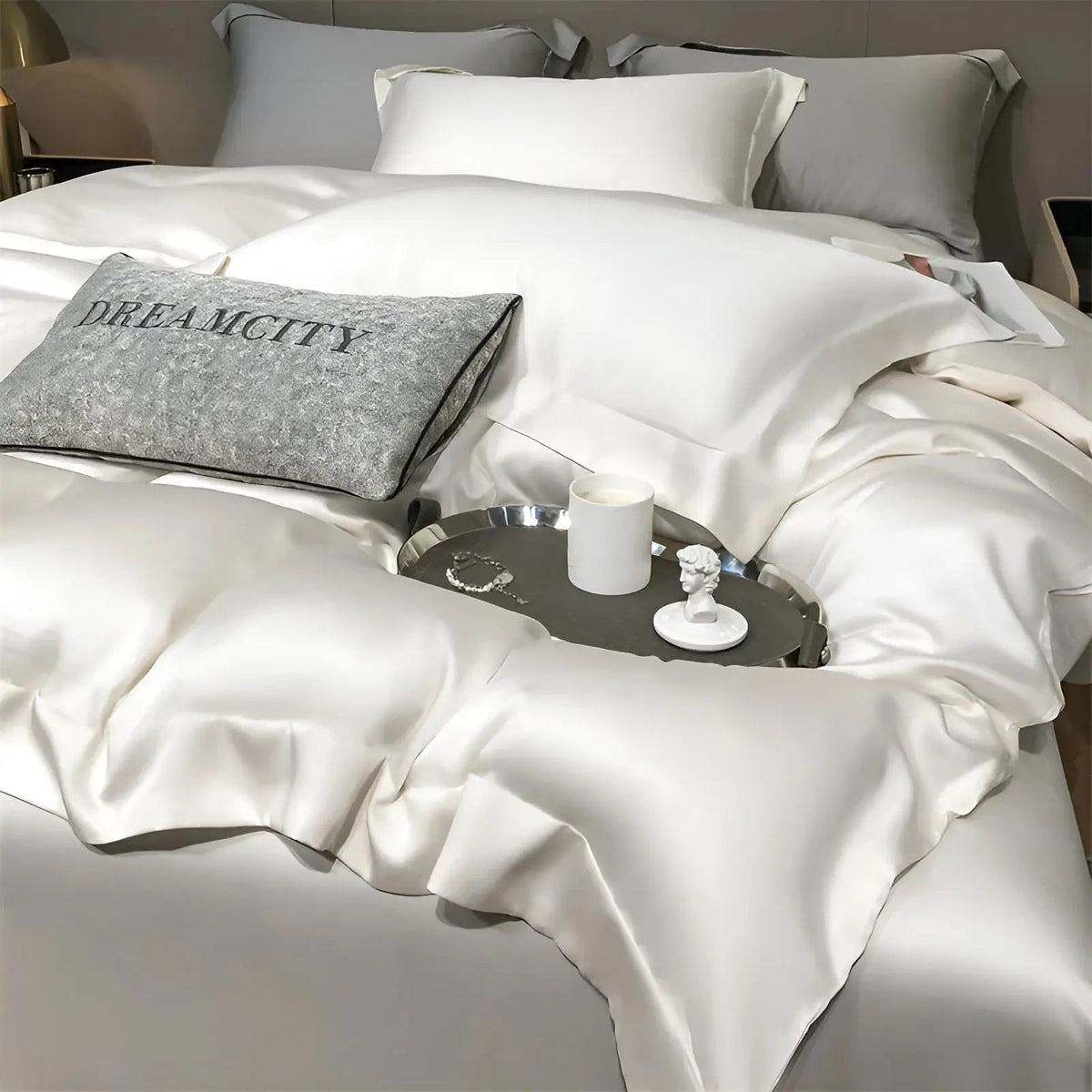 Luxury Bamboo Bed Set - 100% Organic, Thermoregulating, Machine Washable, view 2