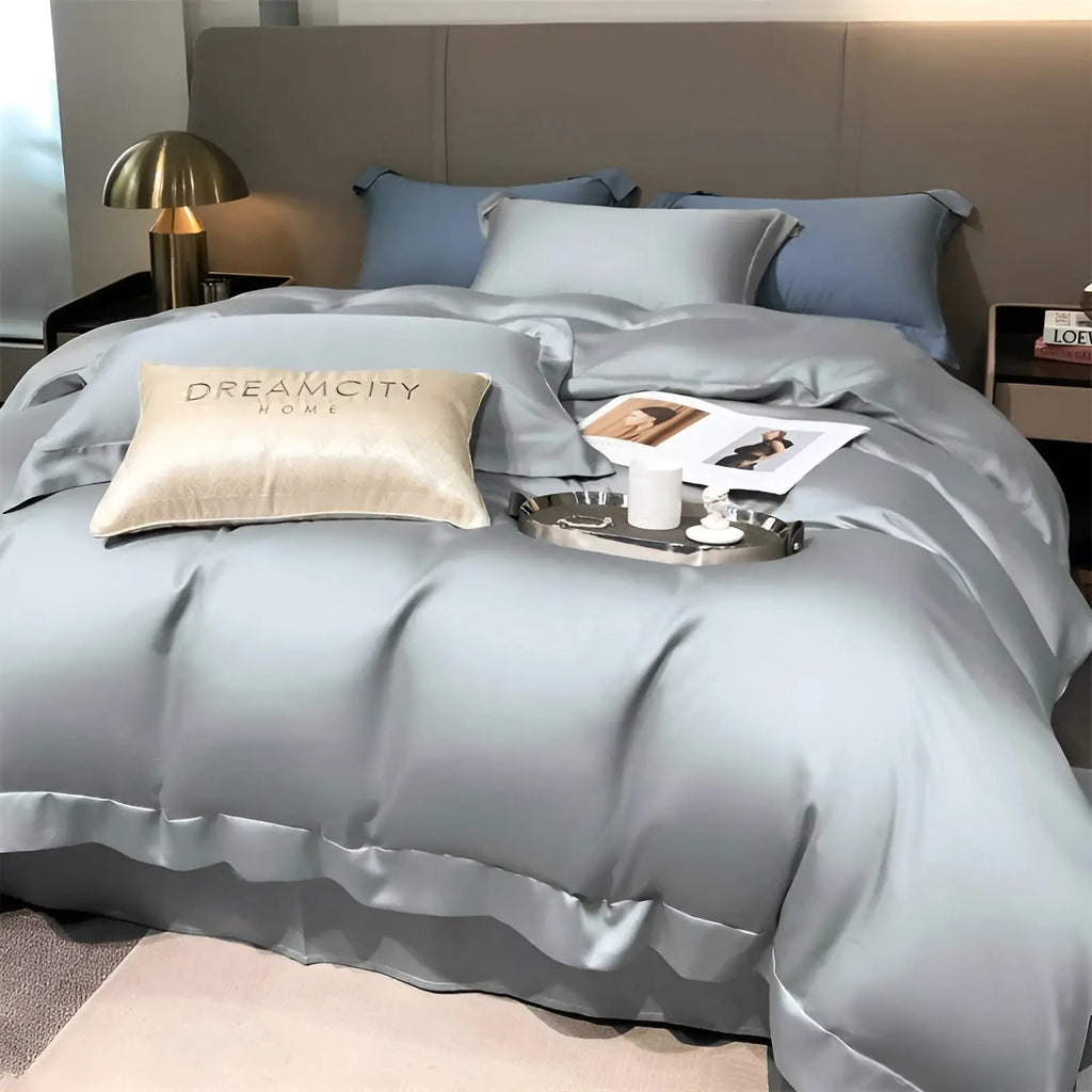Luxury Bamboo Bed Set - 100% Organic, Thermoregulating, Machine Washable