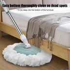 Automatic Spin Easy-Wring Mop Set - Chenille, Dual Water System, view 3