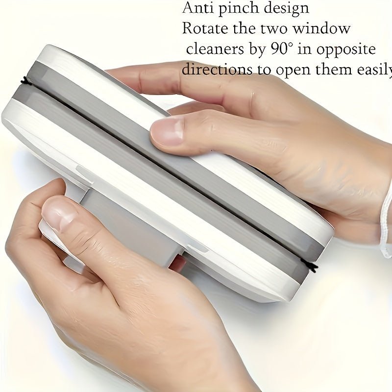 Dual-Sided Magnetic Window Cleaner for Double Glazing - ABS Plastic, view 4
