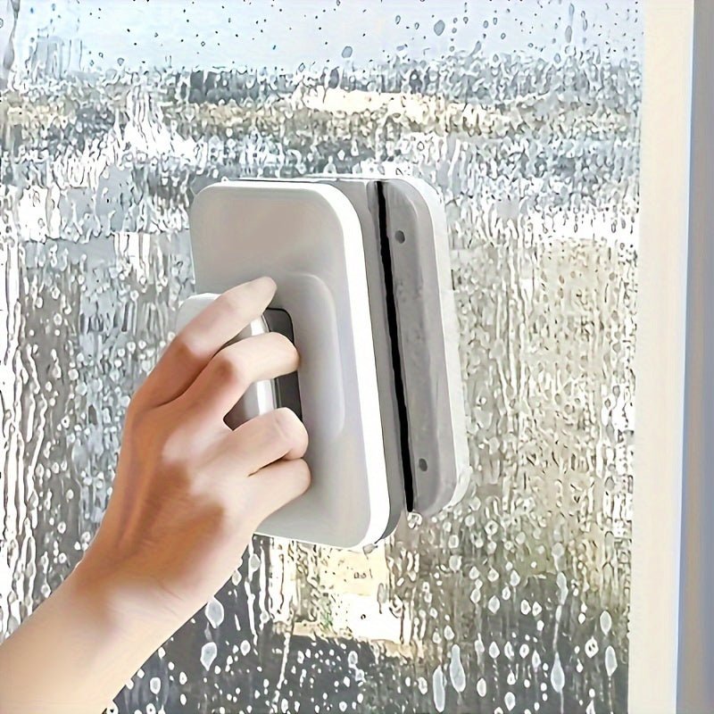 Dual-Sided Magnetic Window Cleaner for Double Glazing - ABS Plastic