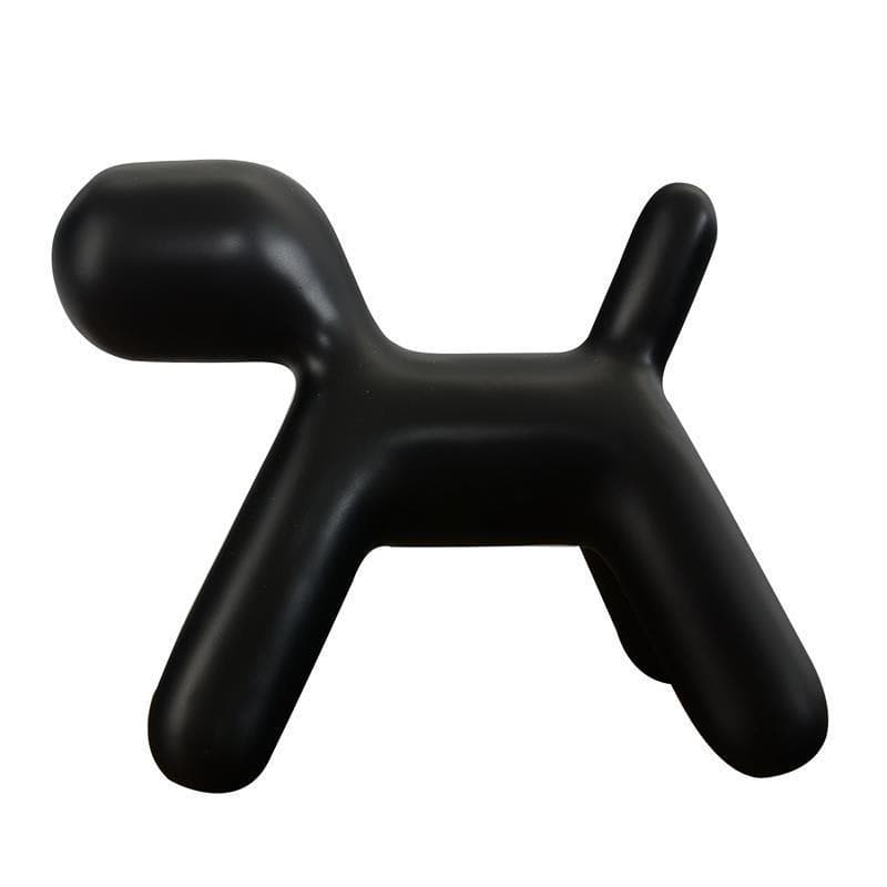 Dog Sculpture Ornament - Hand-Painted Resin Art Carving