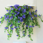 Artificial Morning Glory Flower Vine - UV-Resistant, 66 cm, Indoor Outdoor, view 11