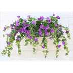 Artificial Morning Glory Flower Vine - UV-Resistant, 66 cm, Indoor Outdoor, view 13