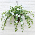 Artificial Morning Glory Flower Vine - UV-Resistant, 66 cm, Indoor Outdoor, view 14