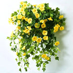 Artificial Morning Glory Flower Vine - UV-Resistant, 66 cm, Indoor Outdoor, view 8