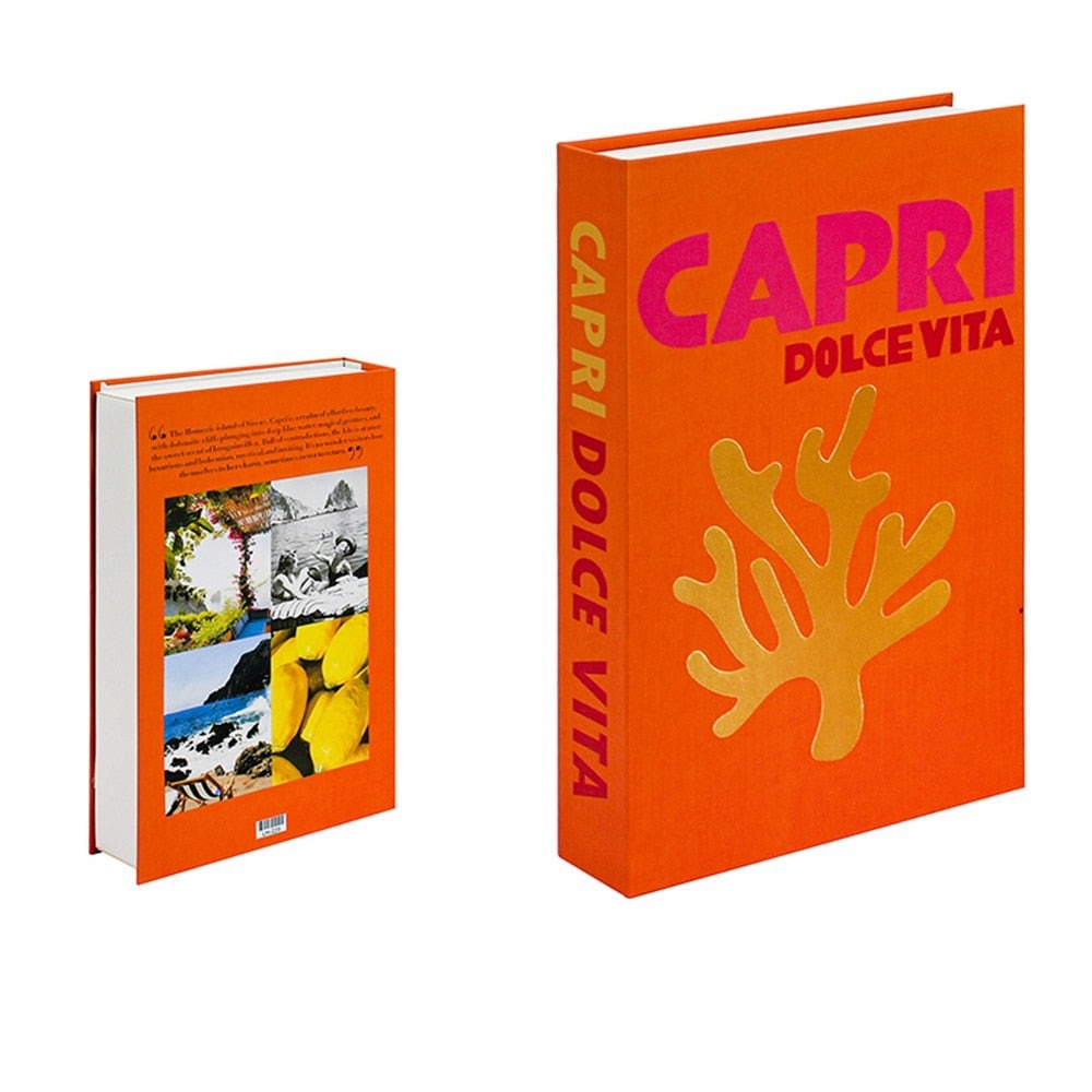 Decorative Books for Living Room - Modern Classic Style, 4 cm Thick